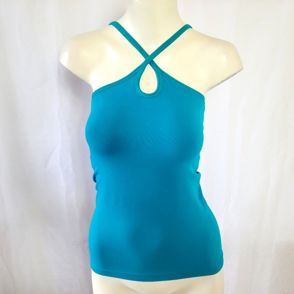 NUX Turquoise Blue Camisole Size Medium